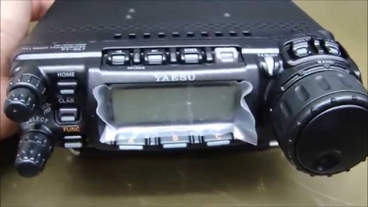 ALPHA TELECOM: YAESU FT-857D RESTAURAÇÃO COMPLETA - YouTube