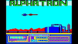 Alphatron (Acorn BBC Micro). Score: 800 #bbcmicro #acorn #retrogaming #obscuregames #shmups #retro