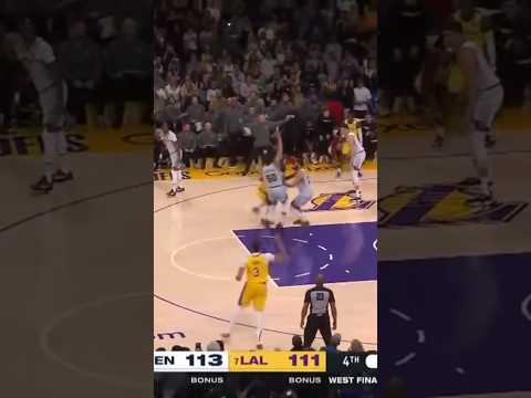 When LeBron Choked