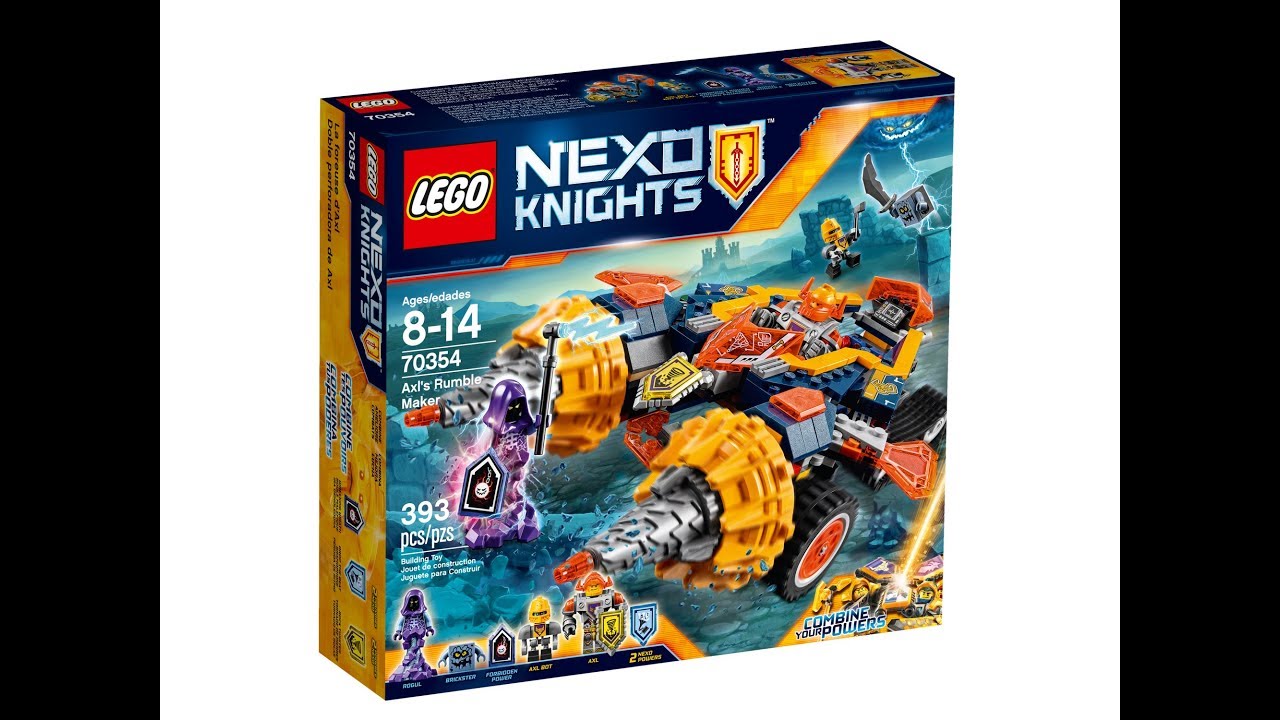 Axl's Rumble Maker Lego Set Build and Review