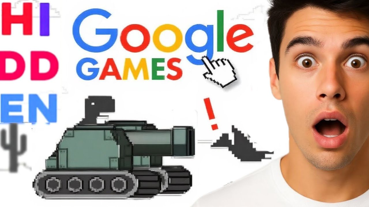 Я ИГРАЛА ВО ВСЕ СКРЫТЫЕ ИГРЫ GOOGLE🤫🎮Ч.-1