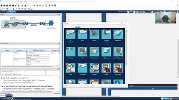 Tugas 6 Lab 13.3.2 - Use Ping and Traceroute to Test Network Connectivity
