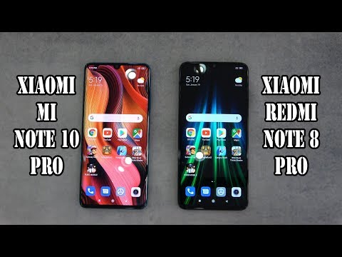 Xiaomi MI note 10 Pro vs Xiaomi Redmi note 8 Pro | SpeedTest and Camera comparison