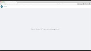 Seesaw App: How to create your first class and add students.