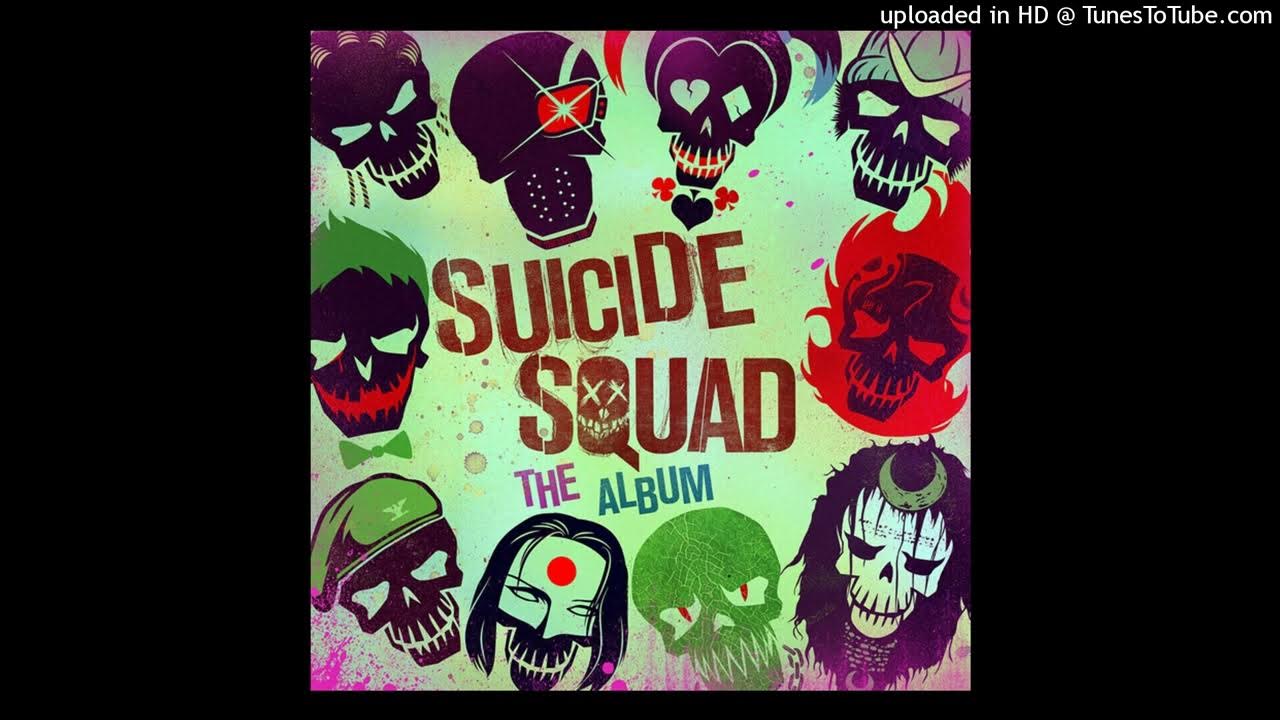 Suicide Squad and Heathens. Suicide Squad: the album. Suicide Squad Sucker for Pain. Twenty one Pilots Suicide Squad: the album. Gangsta from suicide squad