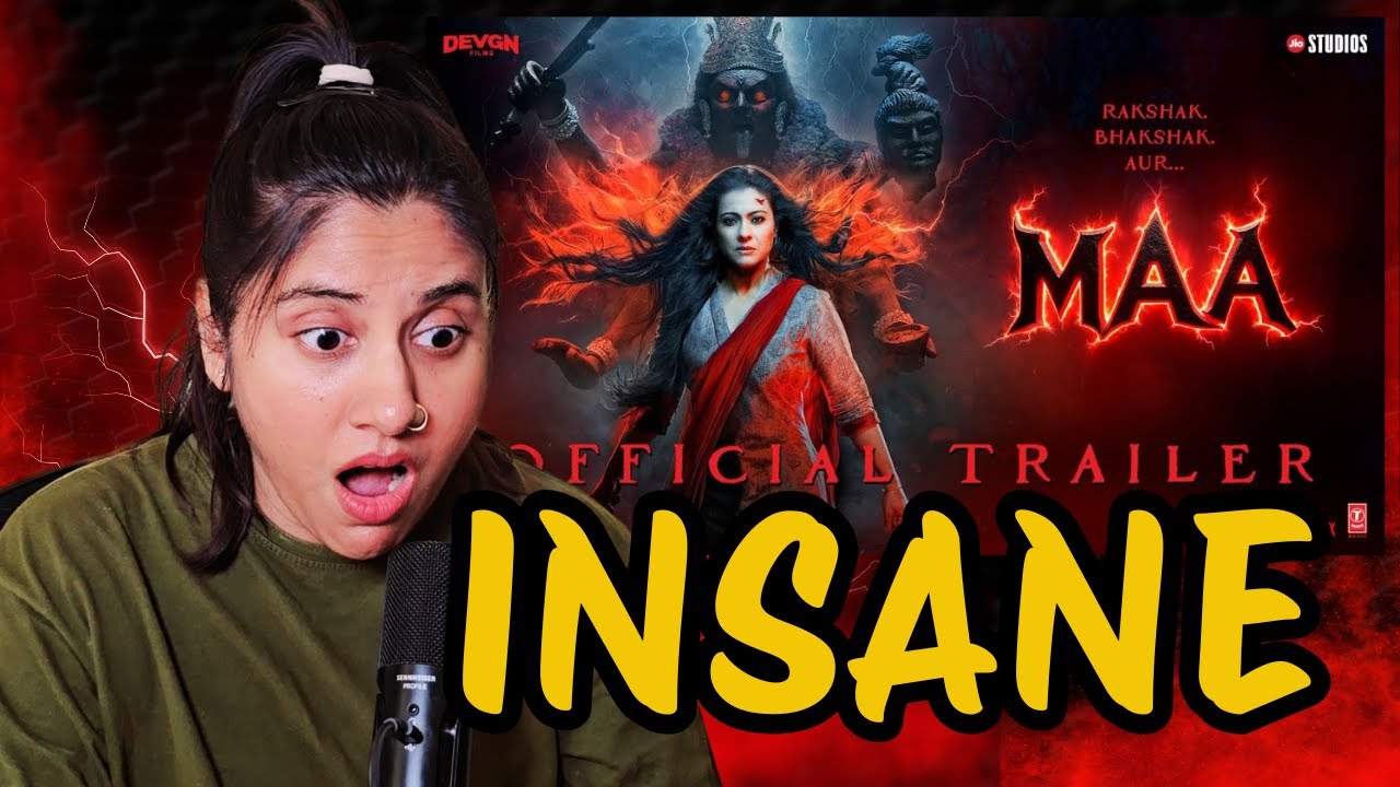 Maa Trailer Reaction | Kajol, Ronit Roy | Ashmita Reacts