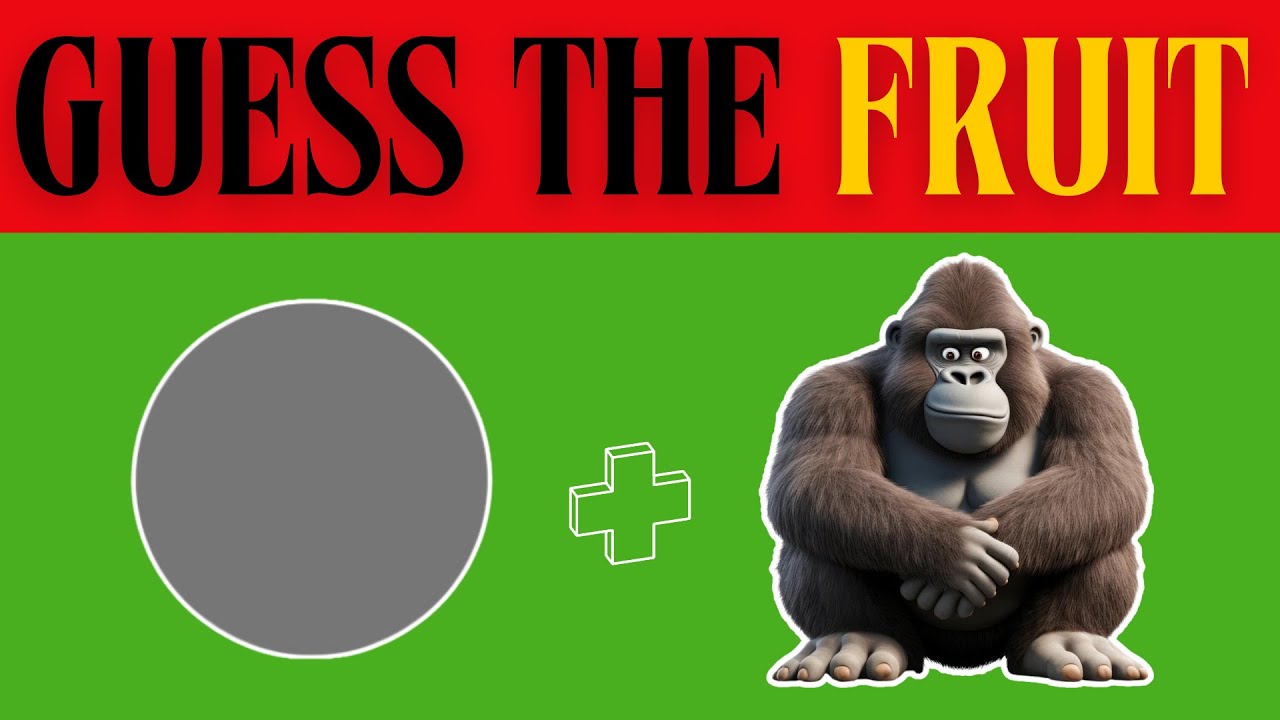 Guess The Fruit 🍎🍌 | Emoji Edition |Quiz | 2024 - YouTube