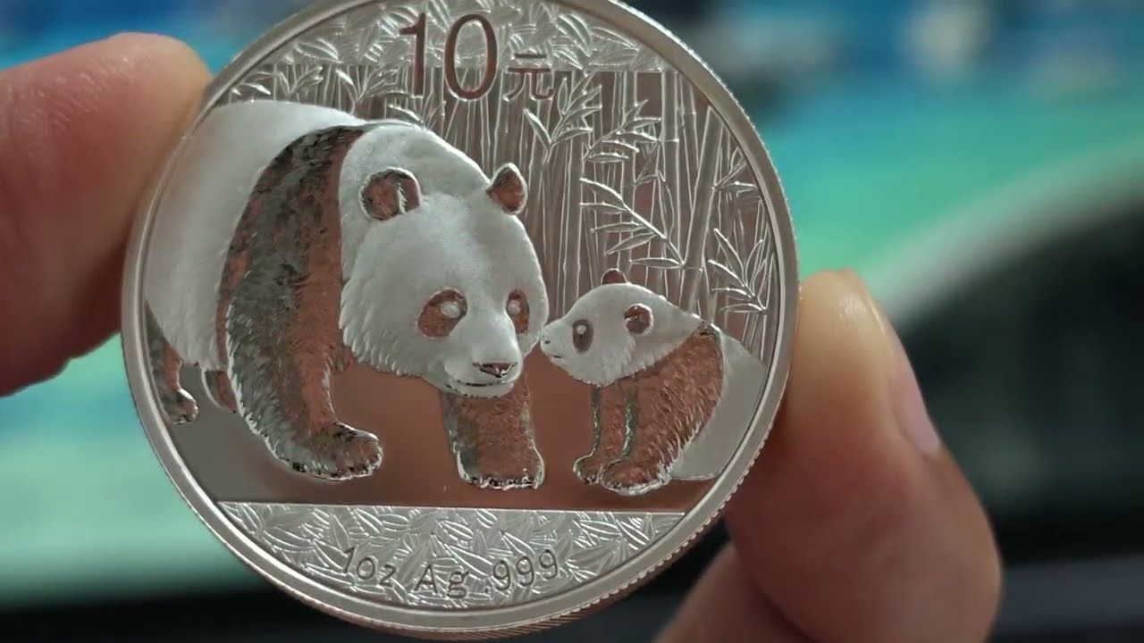 パンダ 天壇 1オンス 銀貨 2013年 2013年熊猫银币 2013 Panda SilverCoin - YouTube