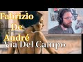 METALHEAD REACTS| Fabrizio De André - Via Del Campo