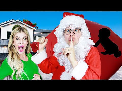 Surprising Best Friends with SANTA for 24 HOURS