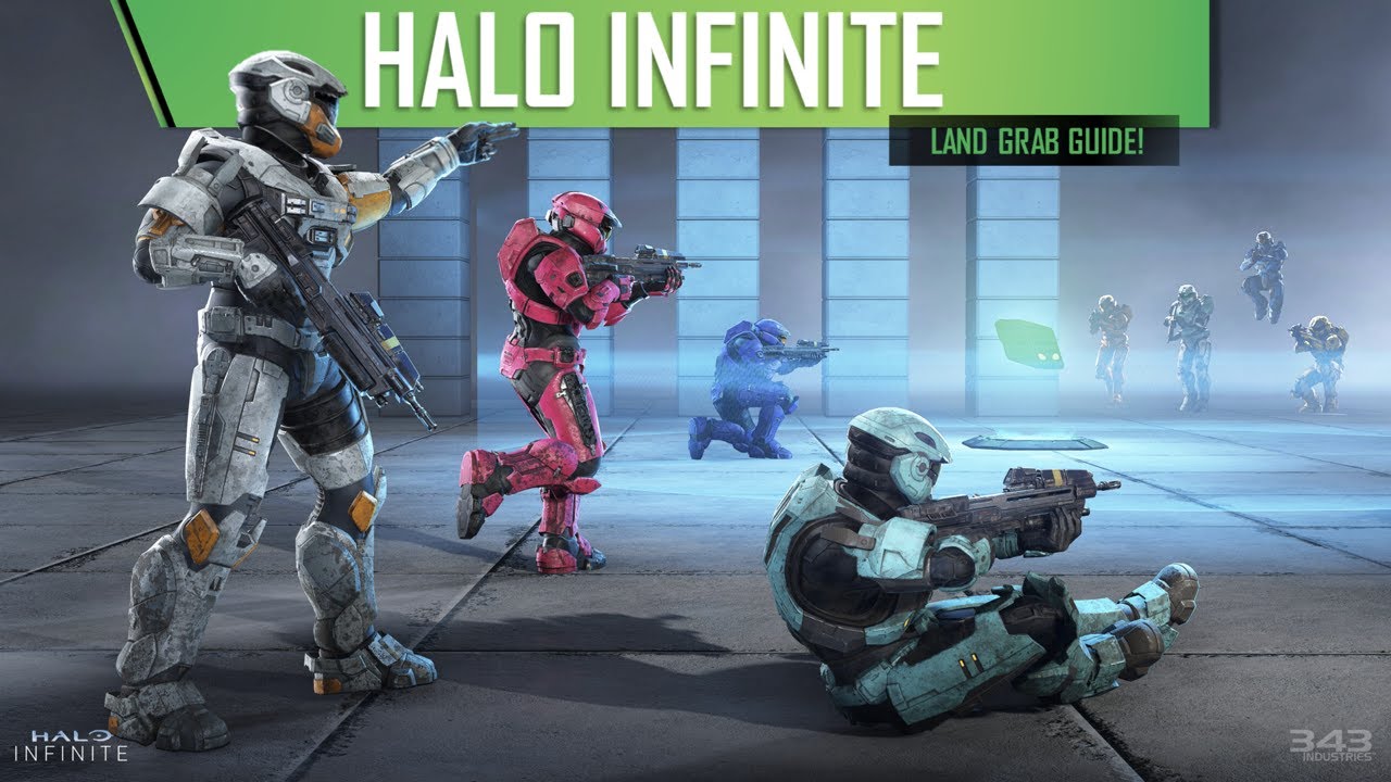 How to play Land Grab! Halo Infinite Fracture Entrenched YouTube