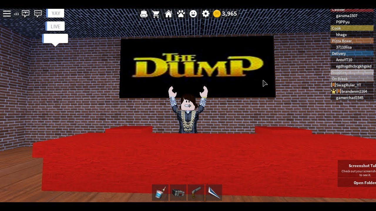 How To Get In The Work At A Pizza Place Dump Roblox Youtube - roblox the dump at work at a pizza place