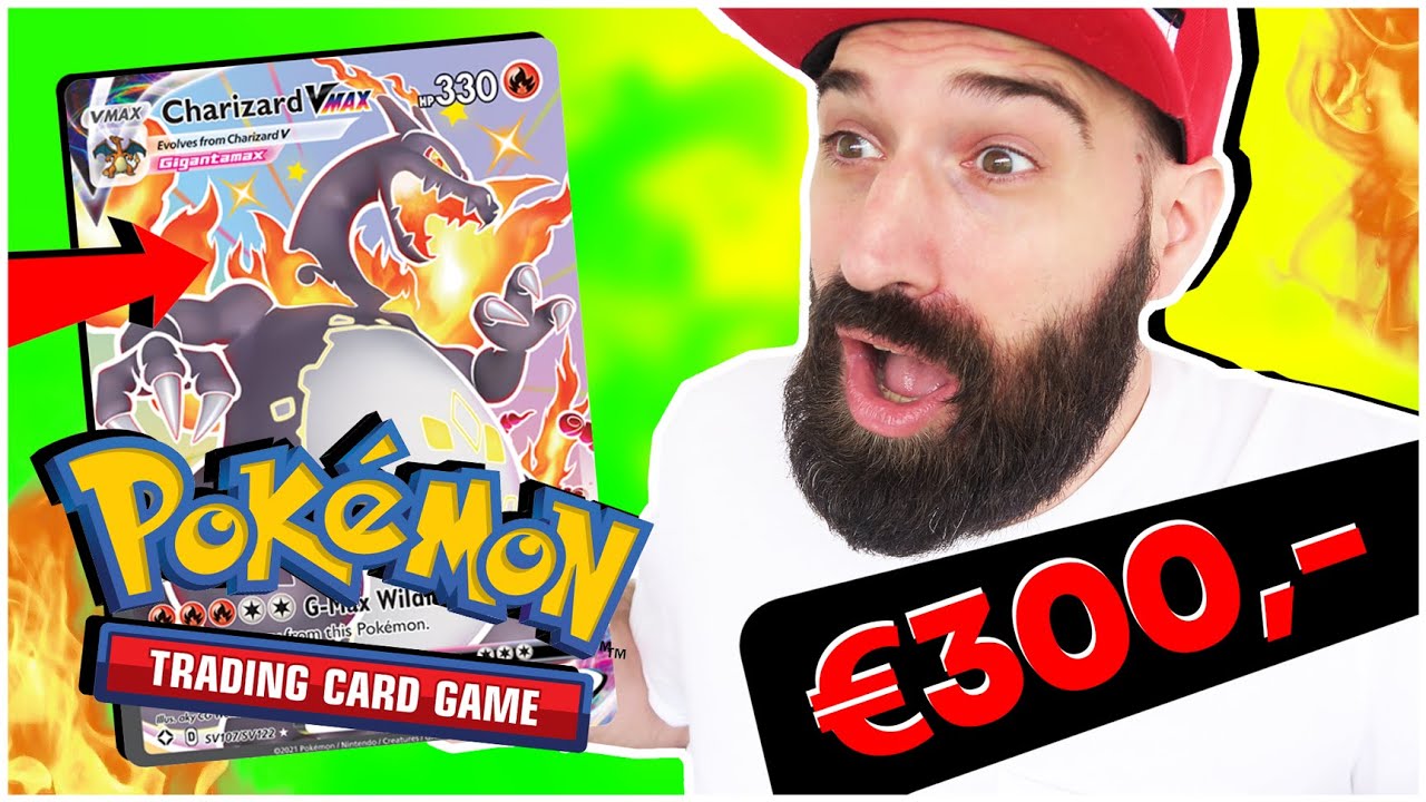 Wanneer controleren opbouwen 300 EURO CHARIZARD Pokemon kaart zoektocht !!! | SHINING FATES | FF  UITPAKKEN - YouTube