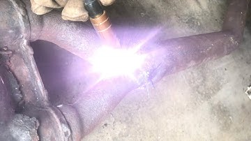 “permanently” fixing a LEAKY EXHAUST pipe on a car (low cost welding)