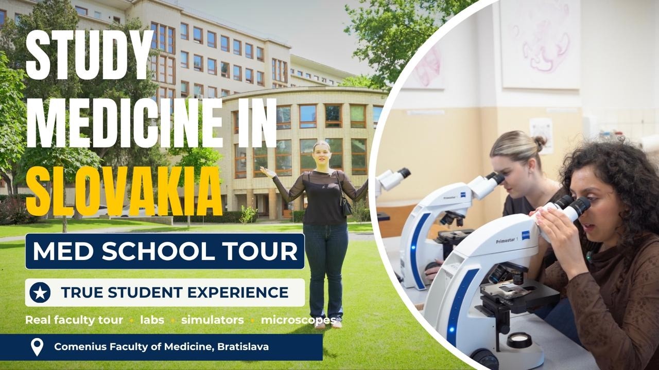 Study Medicine in Slovakia: Real Medical School Tour in Bratislava
