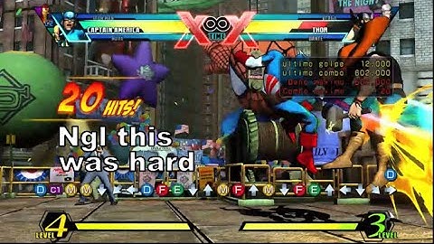UMVC3 - Cap 1 Bar(?) Start ToD
