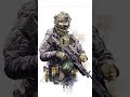Armyed special force drawing drawing comment short