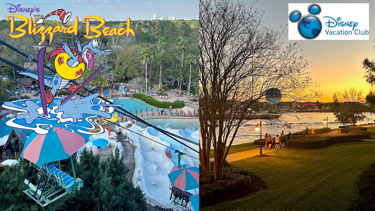 Tag 6 Disney's Blizzard Beach & wir ziehen nach Saratoga Springs um - Disney Vacation Club Florida