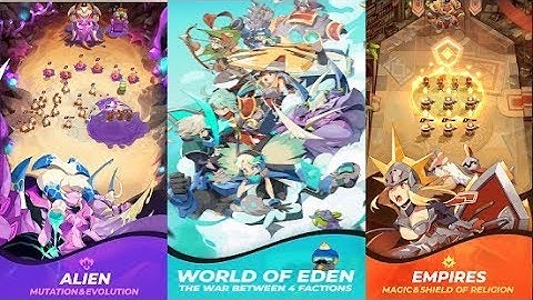 Soul of Eden (Early Access) - Gameplay - Android / Strategy / Mobile game