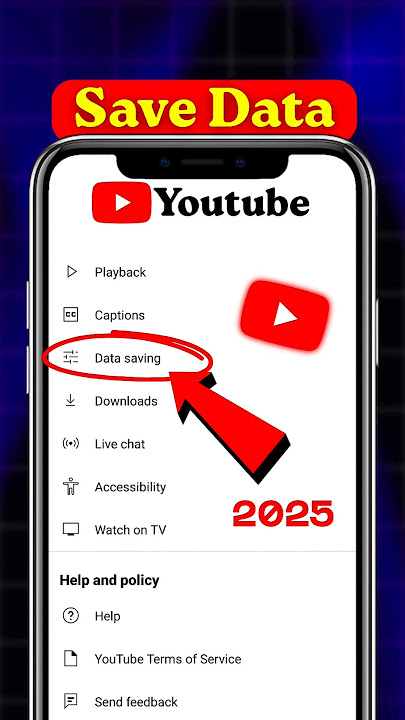 How To Save Data On Youtube | Youtube Data Saver Settings | Data Saver Settings