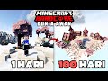 100 hari di minecraft hardcore dunia awan