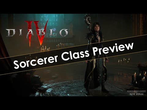 Diablo 4 Sorcerer Class Preview
