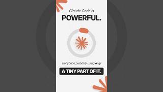 You're Using Only a Tiny Part of Claude Code #ai