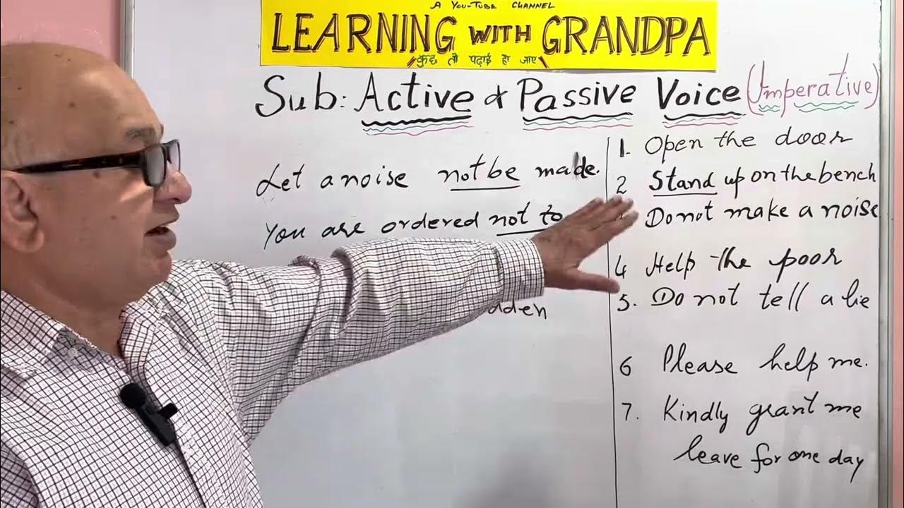 25-active-passive-voice-imperative-sentences-by-darshan-arora-youtube