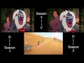 The Lion Guard Theme Side By Side By Side Comparison All 3 Seasons 
