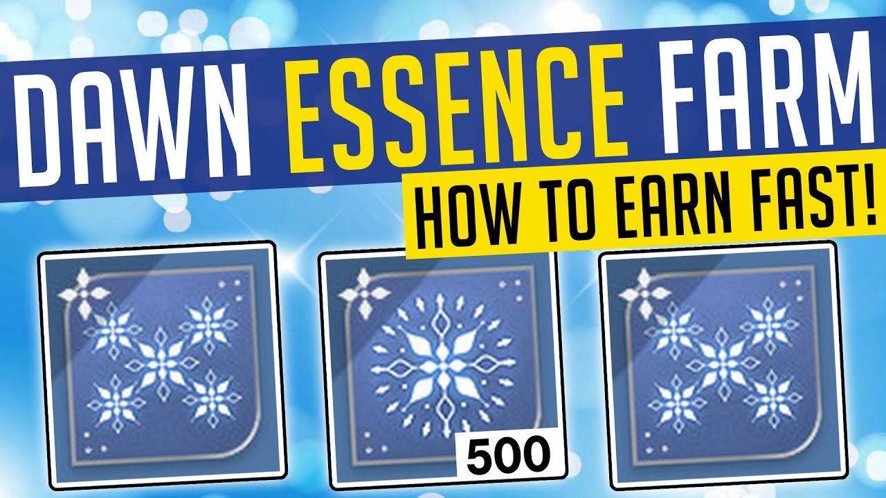 Destiny 2 | DAWNING ESSENCE FARM! How To Farm ESSENCE OF DAWNING 2019