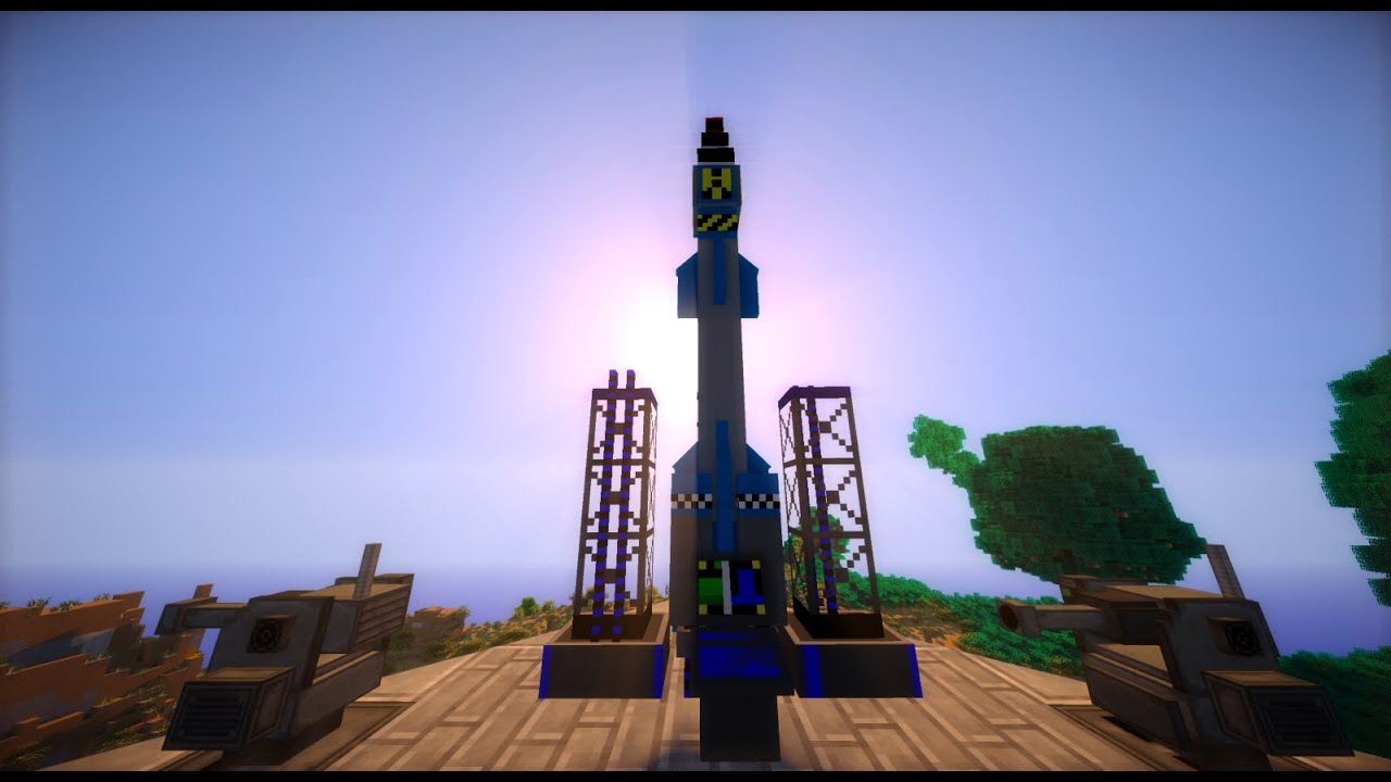 Minecraft füze modu. ICBM+MEKANİSM 1.12.2 (Köyden intikam aldık)