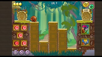 LVL 7, Snail BoB 8, Walkthrough, Gameplay, No Commentary, Android