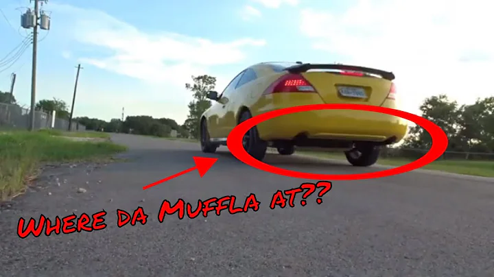 V6 Honda Accord Muffler Delete + More