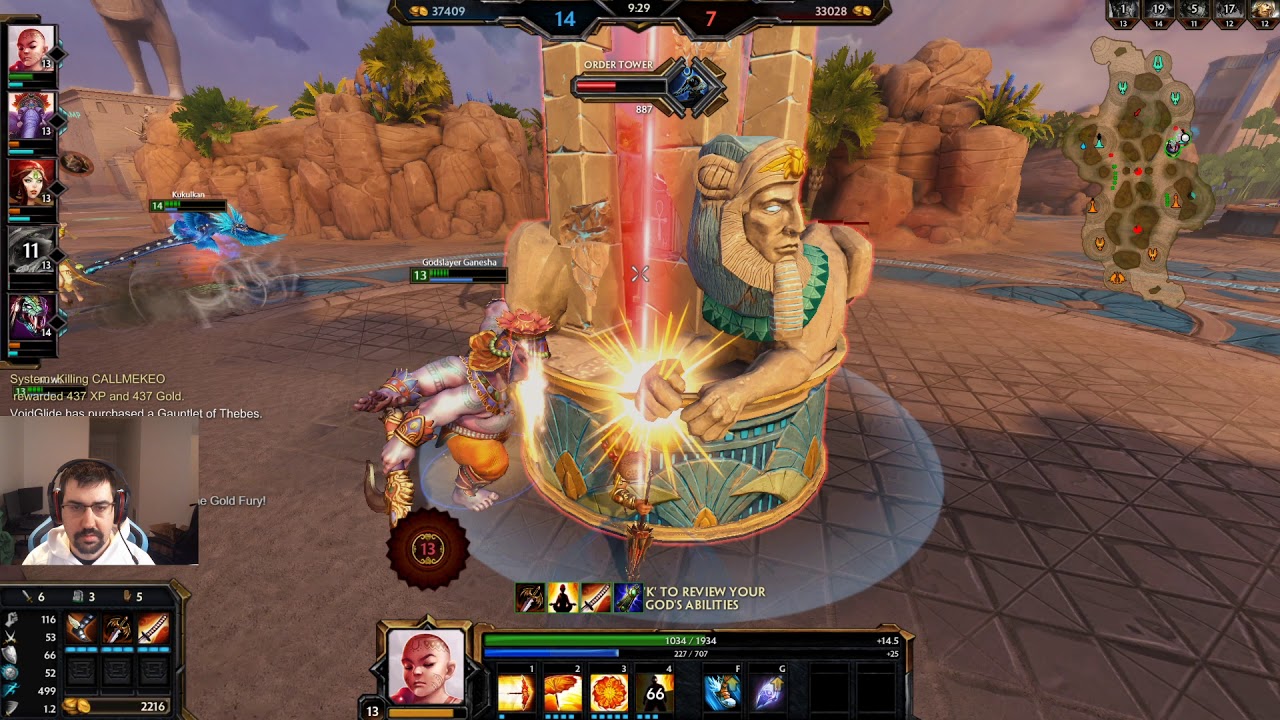 Being as ANNOYING AS POSSIBLE with Vamana in a clash game | SMITE Gameplay