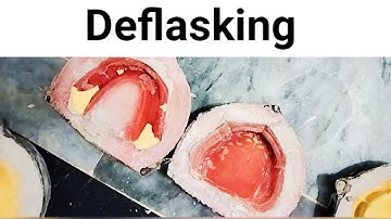 Step#16 Deflasking #complete_denture