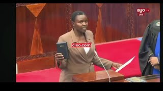 MBUNGE MARY DANIEL ALIVYOKULA KIAPO DODOMA LEO