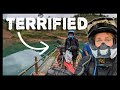 Motorcycle Adventure Vietnam - Crazy Bamboo Ferry!