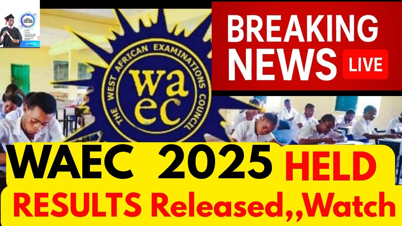 2025 WAEC WITHHELD results released.. CANDIDATES are strongly advised to check,and print it, watch .