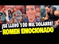 ROMEH EMOCIONADO EN LA FINAL DE LA CASA DE LOS FAMOSOS Y LE DEVUELVEN CELULAR