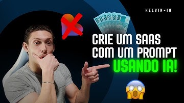 CRIE UM SAAS SÓ COM 01 PROMPT