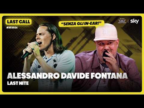 Alessandro Davide Fontana | “Last nite” | Last Call Performance | X Factor 2026