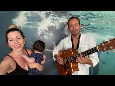 "If I Fell Cover" (Beatles) performed by "Leah and I" + baby.