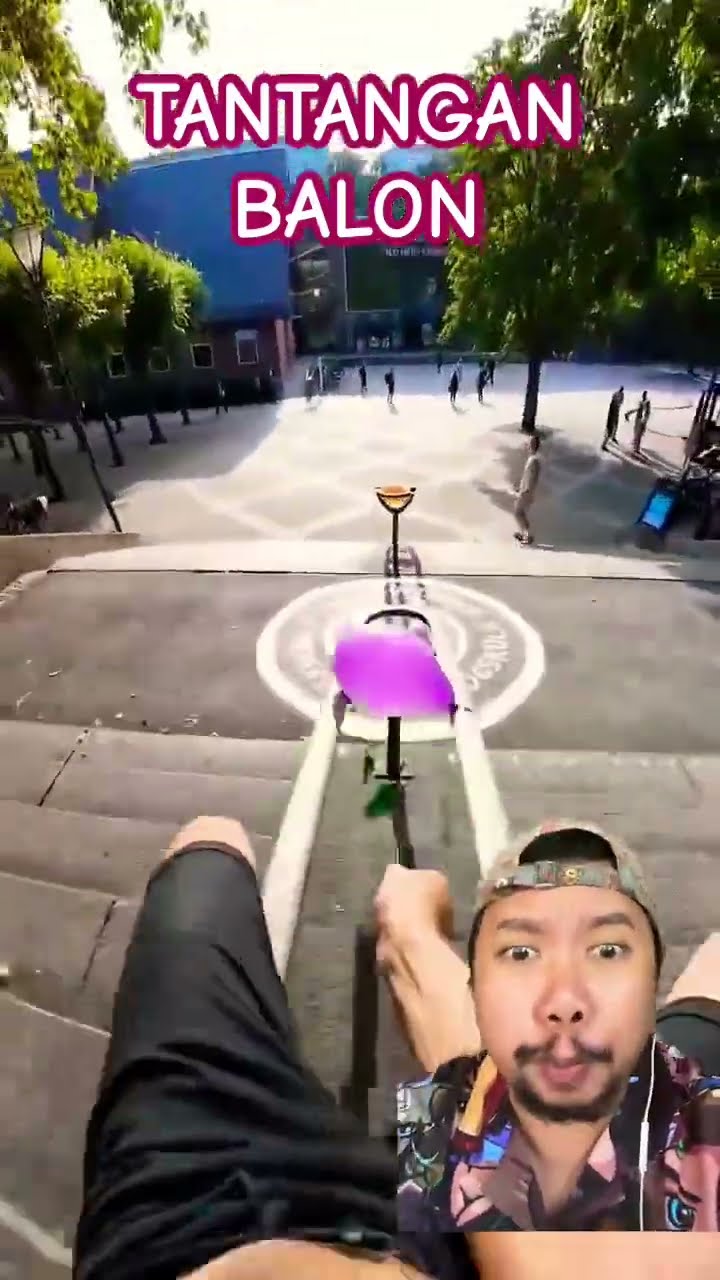 BERSELUNCUR DAN MELETUSKAN BALON!!!!?????
