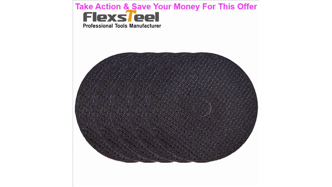 Best 5/10PCS 4 Inch Cutting Disc Abrasive Saw Blades for Metal Stainless Steel Aluminum Oxide Grain