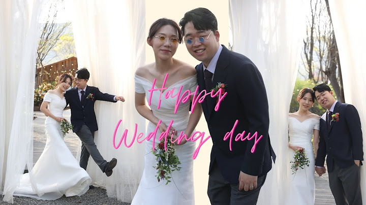 육아vlog. 웨딩데이💍🤍,나의로망이었던 야외결혼식,그리고 벚꽃휘날리던 4월 결혼식 잊지못할 순간들(with웨딩스위치)