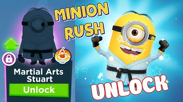 Minion Rush Martial Arts Stuart Unlock New Minion gameplay walkthrough android ios