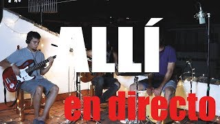 Video thumbnail of "ALLÍ/ directo con banda. Fran Mariscal"