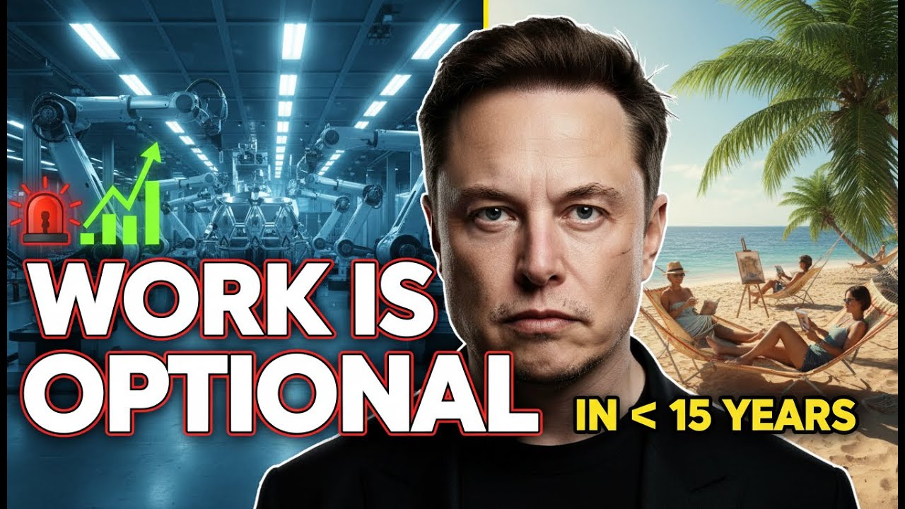WORK IS OPTIONAL: Elon Musk Predicts "Universal High Income" in 15 Years. \ FINANCIAL PLANNING TODAY
