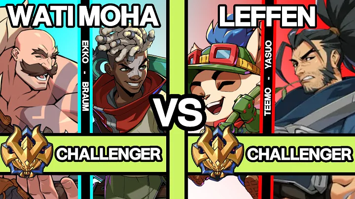 2XKO ▰ LEFFEN (Teemo-Yasuo) vs WATI MOHA (Ekko-Braum) ▰ 2XKO Pro Replays