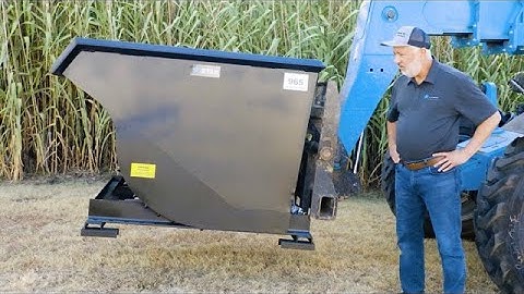 Forklift Self-Dump Hoppers by Star Industries